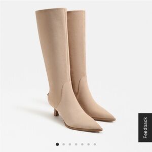 Sam Edelman Yulia Knee High Boot in warm oat
